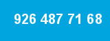 926 487 71 68 926 487 71 68